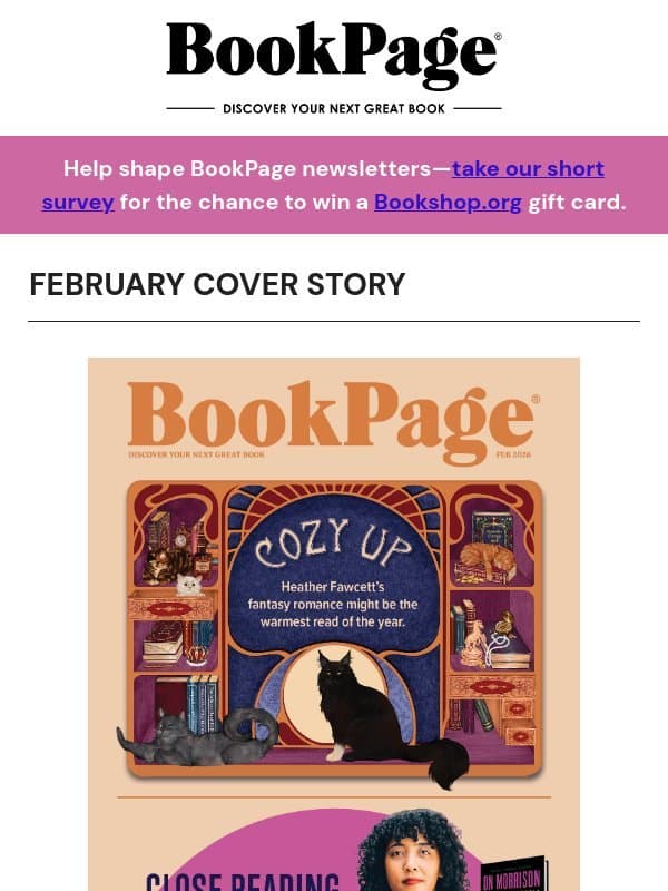 A cat-tastic interview with Heather Fawcett email from BookPage
