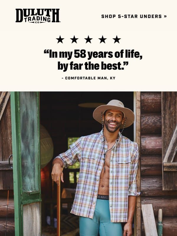 Freshen Up Your Junk Drawer email from Duluth Trading Company