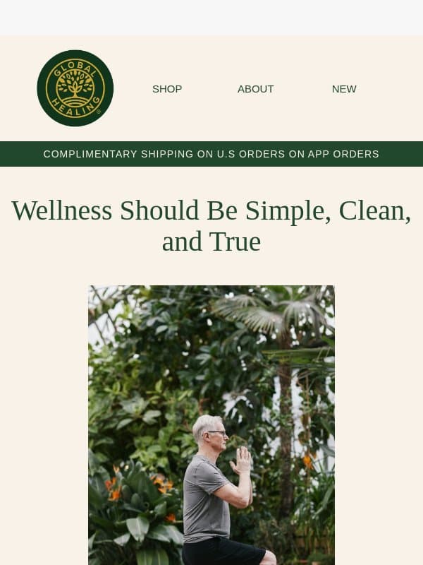 What you won’t find in our products email from Global Healing Center