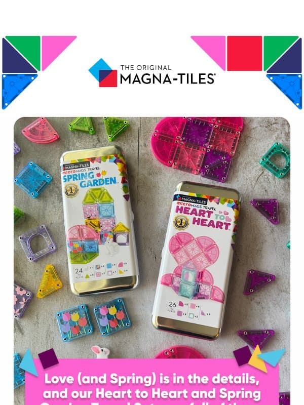 Special Builds With Our Favorite Sets ❤️ email from Magna-Tiles