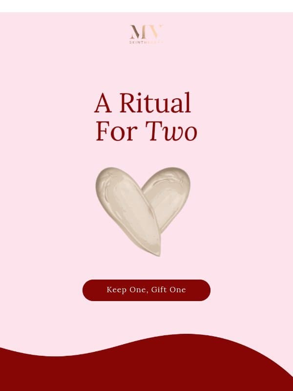 Two Gifts Inside! 💕 One is for you , the other... email from MV Skintherapy