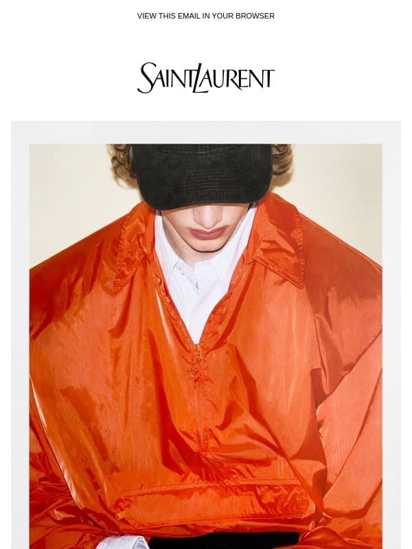 The Accessory Edit email from Saint Laurent