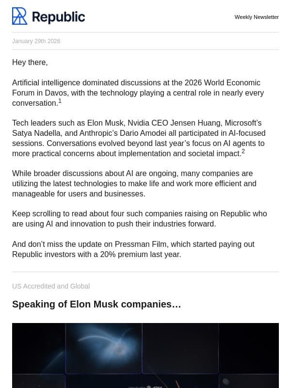 The innovative impact of technology email from Seedrs