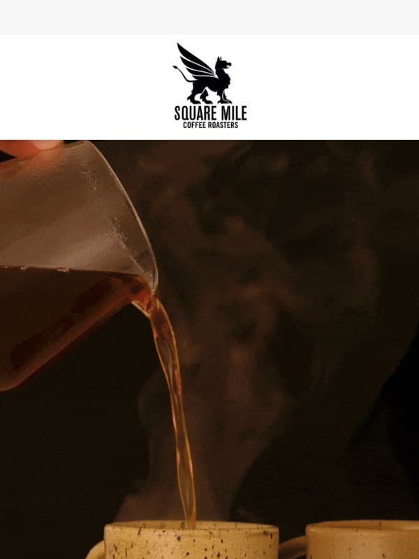 Valentine’s Day is around the corner! email from Square Mile Coffee Roasters
