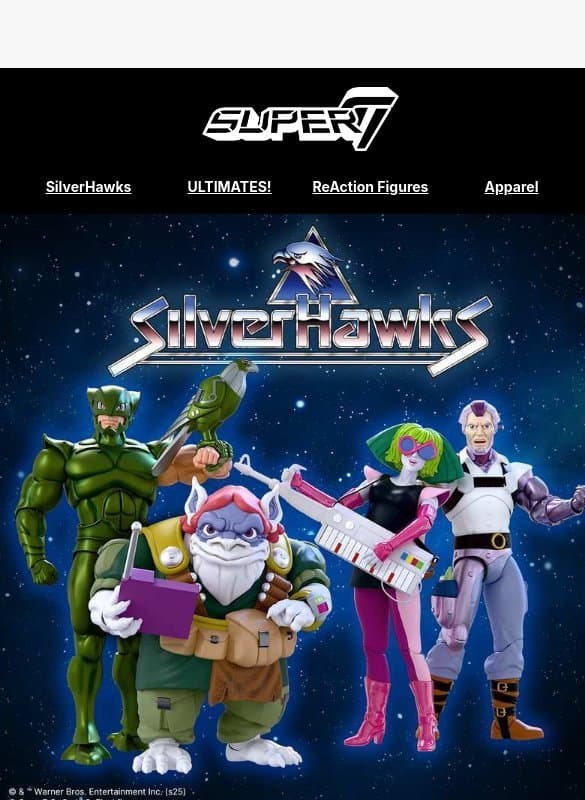 The Galaxy's Biker Rebel Has Arrived! email from Super7