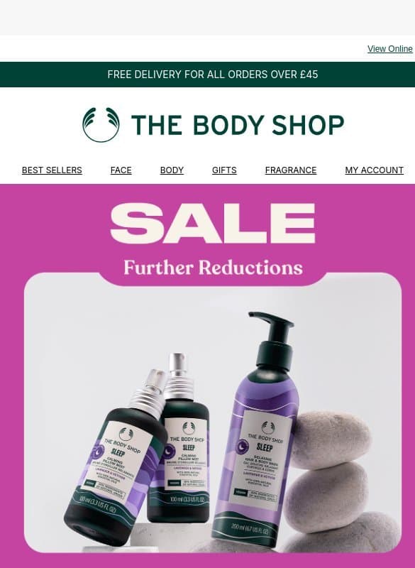 A few sale picks we think you’ll love email from The Body Shop