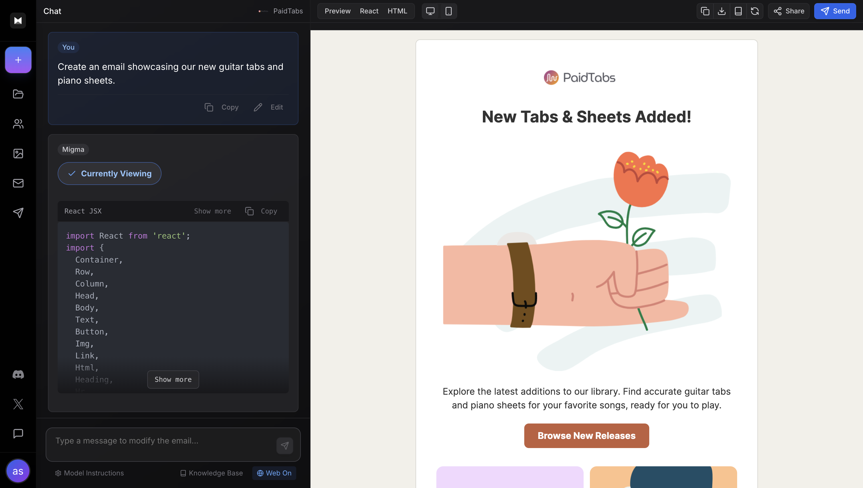 Figma to Inbox Feature Demo